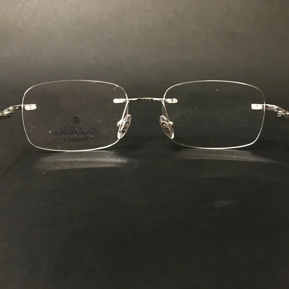 Brooks Brothers Eyeglasses Frames BB495T 1558T Silver Square 52-18-140